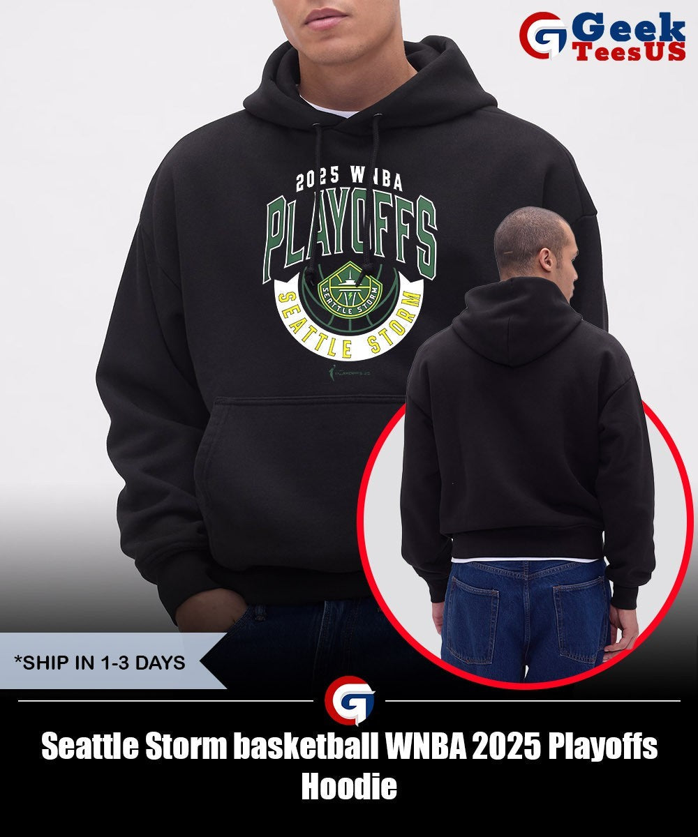 Seattle Storm basketball WNBA 2025 Playoffs shirt