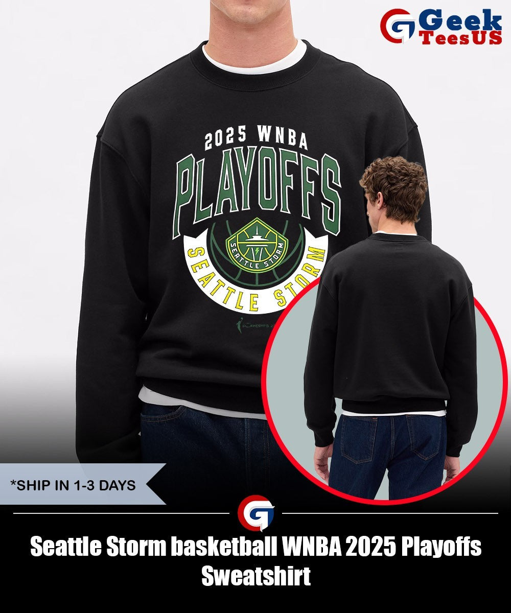 Seattle Storm basketball WNBA 2025 Playoffs shirt