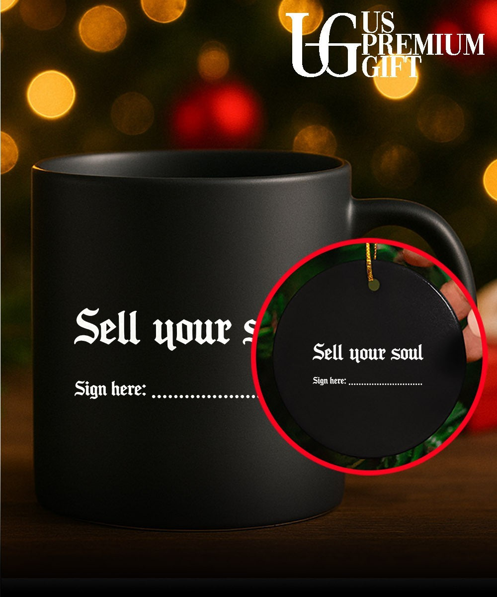 Sell your soul sign here funny shirt