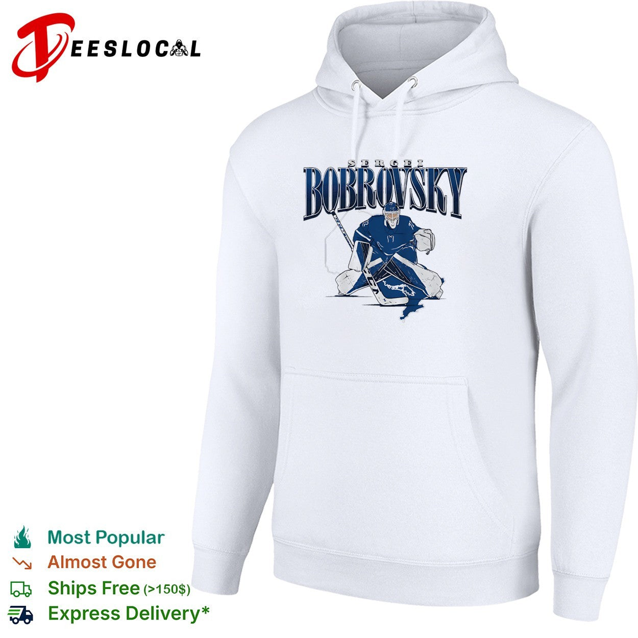 Sergei Bobrovsky Toronto Maple Leafs Province Star ice hockey shirt