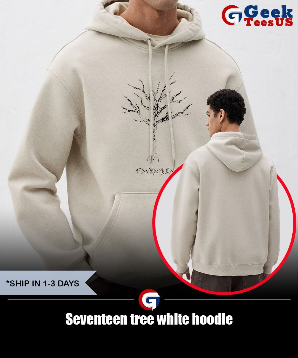 Seventeen tree white shirt