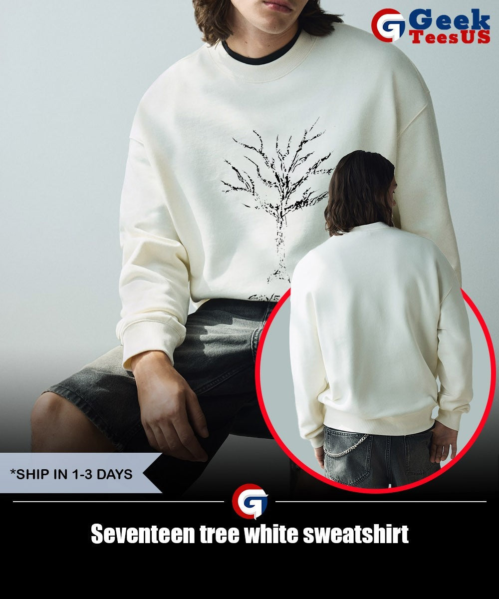 Seventeen tree white shirt