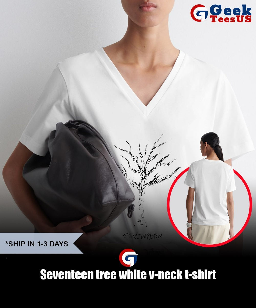 Seventeen tree white shirt
