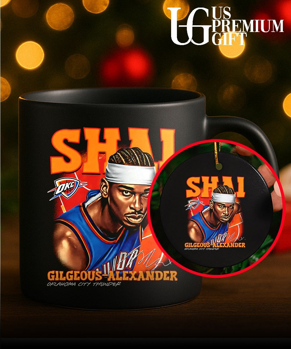 Shai Gilgeous-Alexander Oklahoma City Thunder NBA 2026 signature shirt