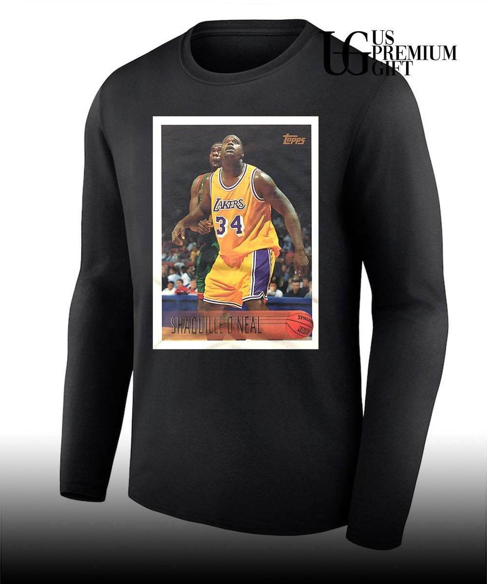 Shaquille O’Neal Los Angeles Lakers NBA Card Player shirt