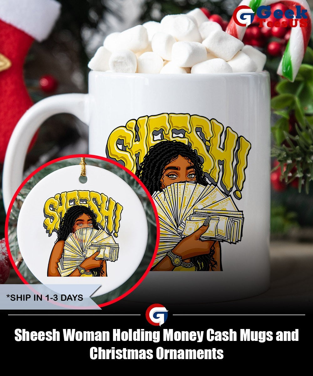 Sheesh Woman Holding Money Cash shirt