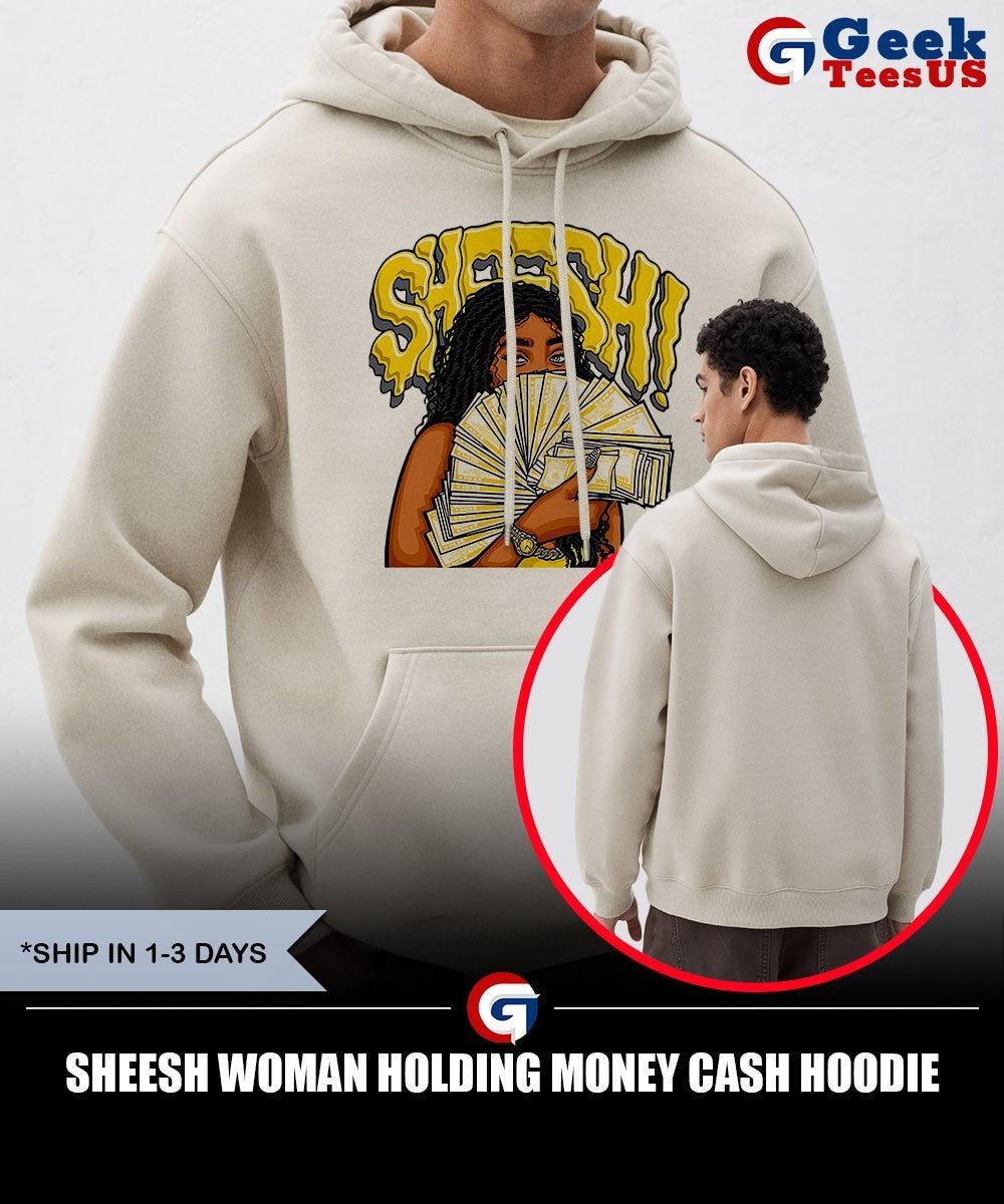 Sheesh Woman Holding Money Cash shirt
