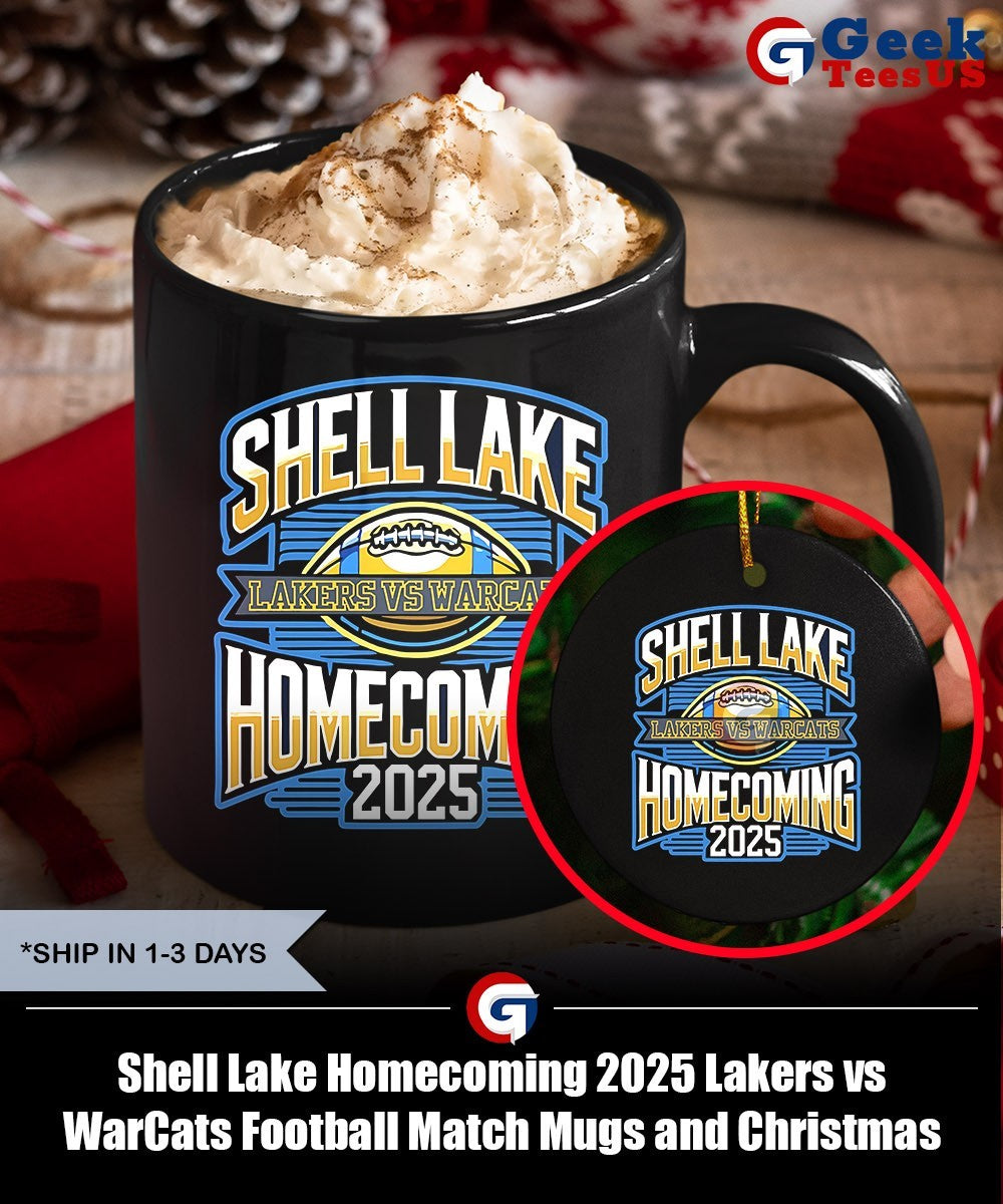 Shell Lake Homecoming 2025 Lakers vs WarCats Football Match shirt