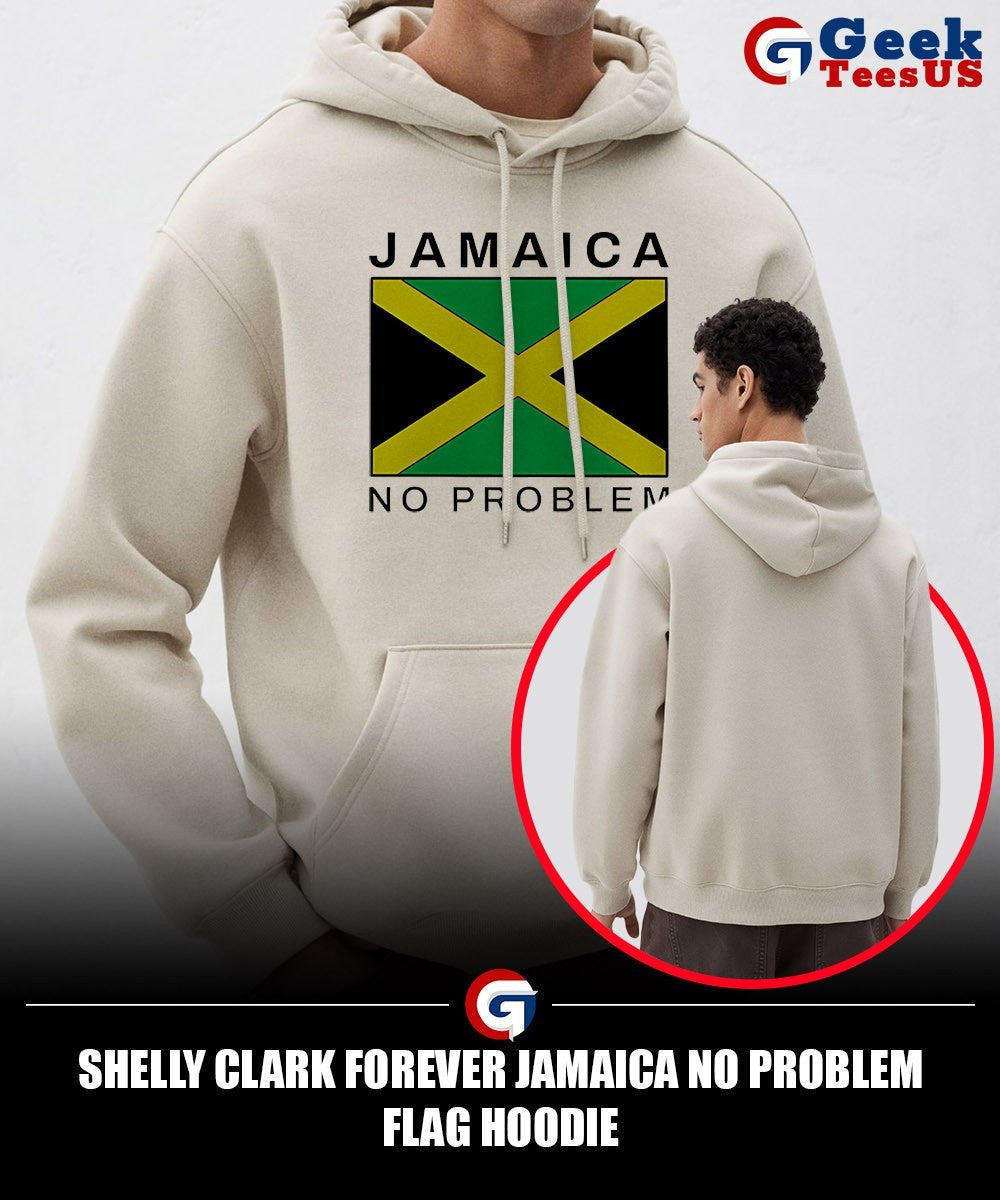 Shelly Clark Forever Jamaica no problem flag shirt
