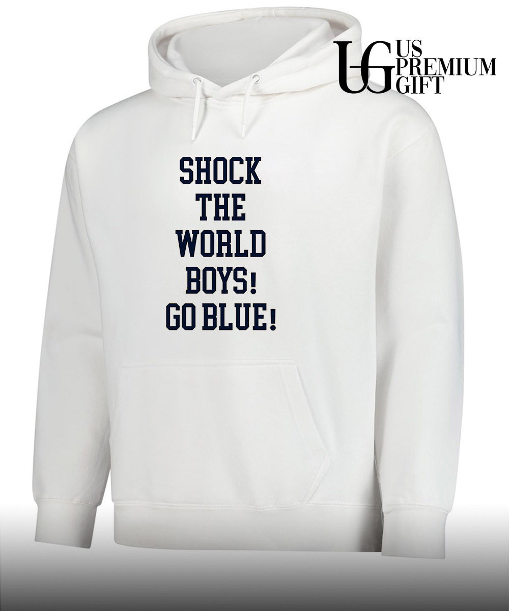 Shock The World Boys Go Blue Michigan Wolverines shirt