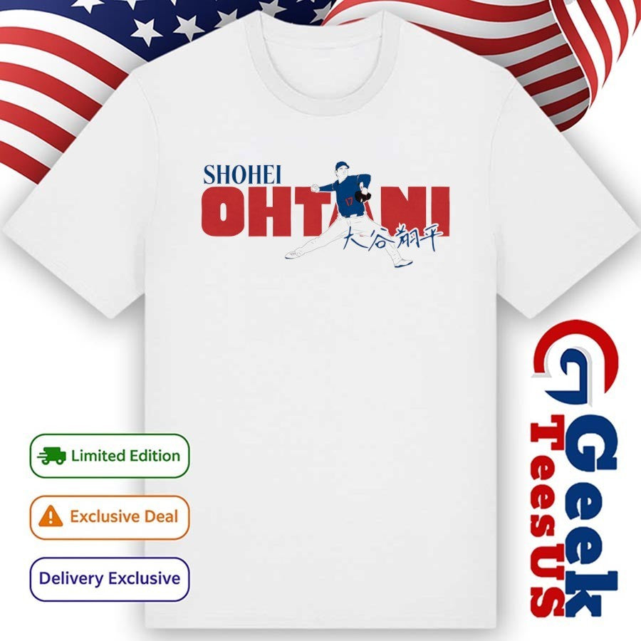 Shohei Ohtani Kanji Los Angeles Dodgers MLB 2025 shirt