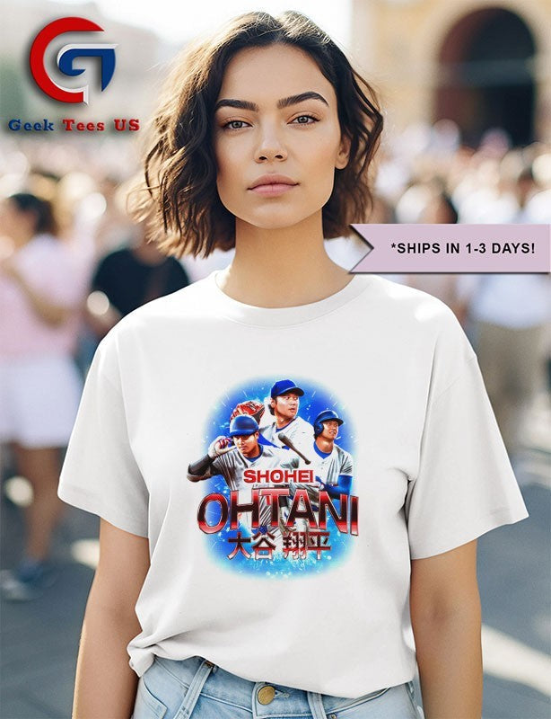 Shohei Ohtani Los Angeles Dodgers MLB Japanese graphic shirt
