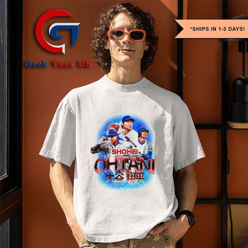 Shohei Ohtani Los Angeles Dodgers MLB Japanese graphic shirt