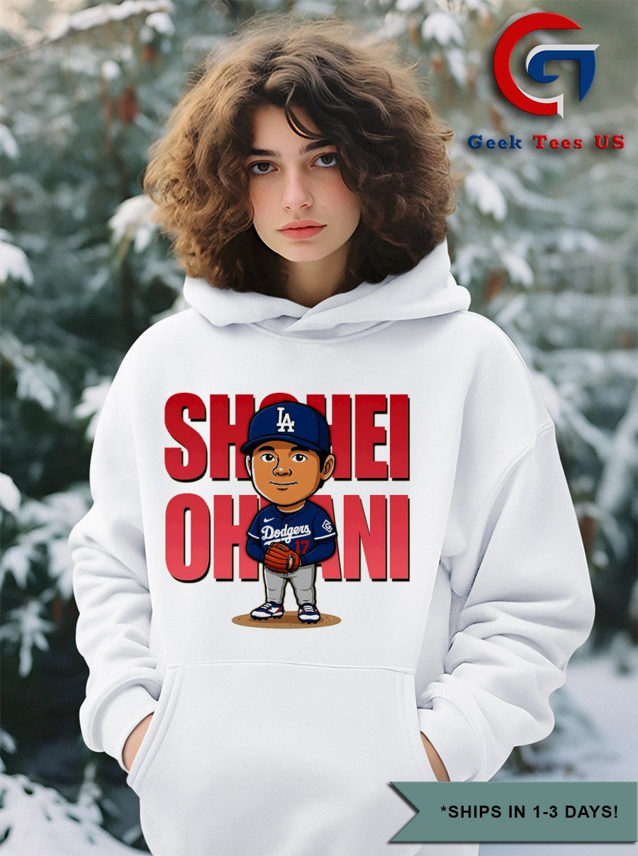Shohei Ohtani Los Angeles Dodgers MLB chibi shirt