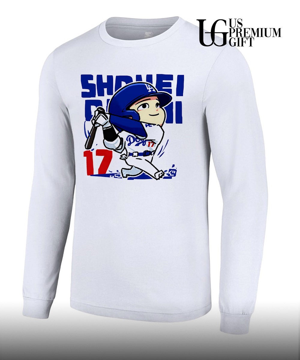 Shohei Ohtani Los Angeles Dodgers Major League Baseball cartoon shirt