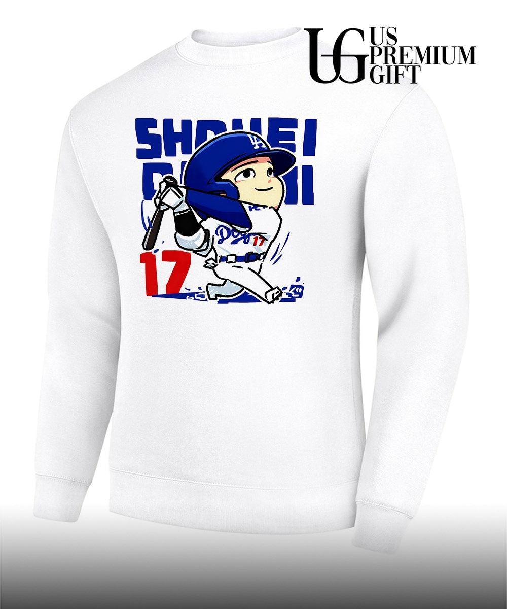 Shohei Ohtani Los Angeles Dodgers Major League Baseball cartoon shirt