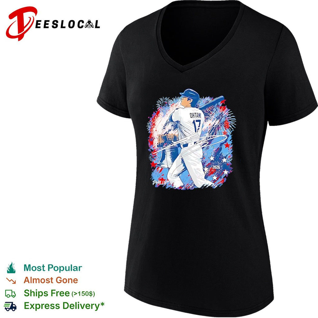 Shohei Ohtani Los Angeles Dodgers Philly 2026 Signature shirt