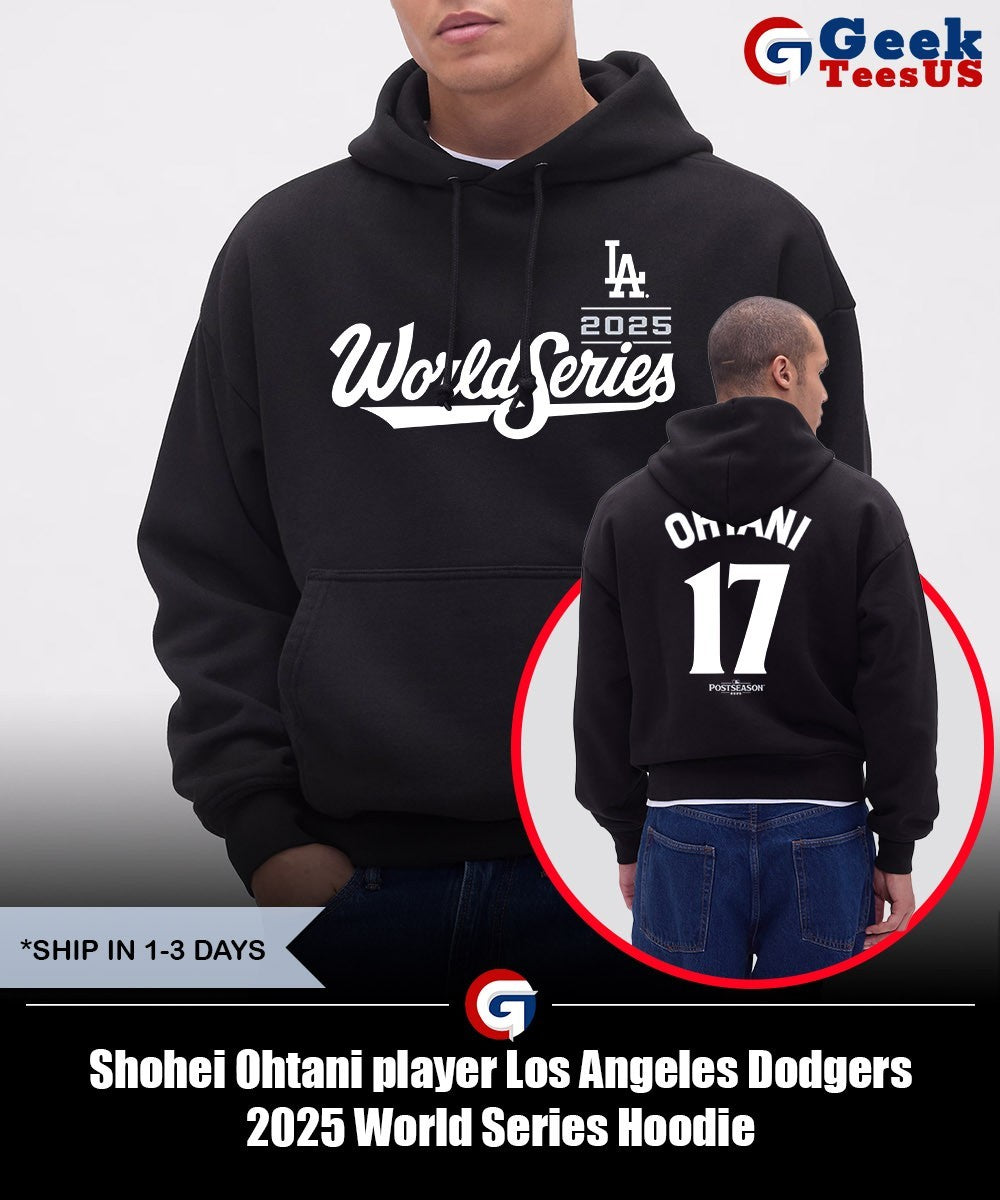 Shohei Ohtani player Los Angeles Dodgers 2025 World Series shirt