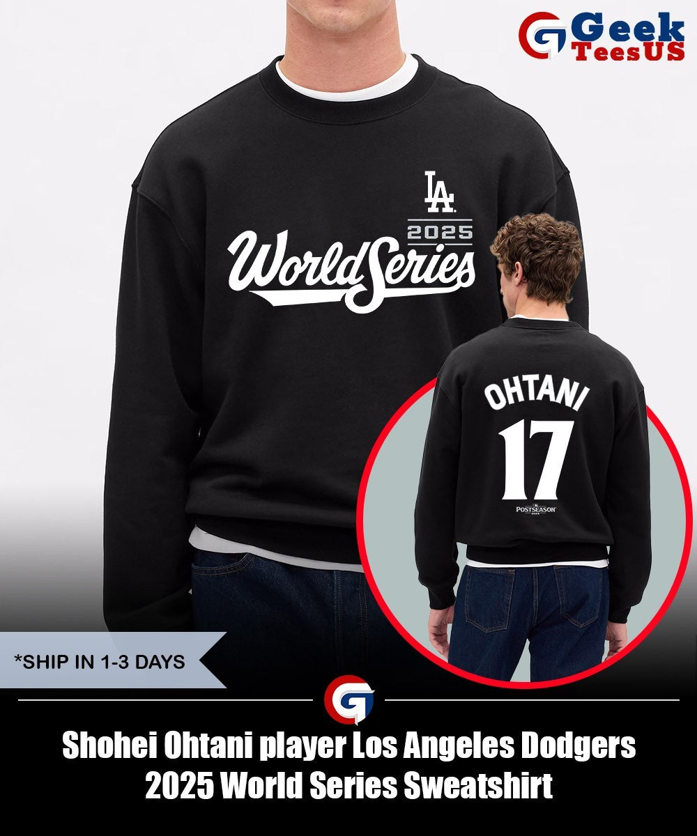 Shohei Ohtani player Los Angeles Dodgers 2025 World Series shirt