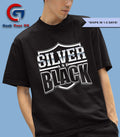 Silver and black Las Vegas Raider shirt