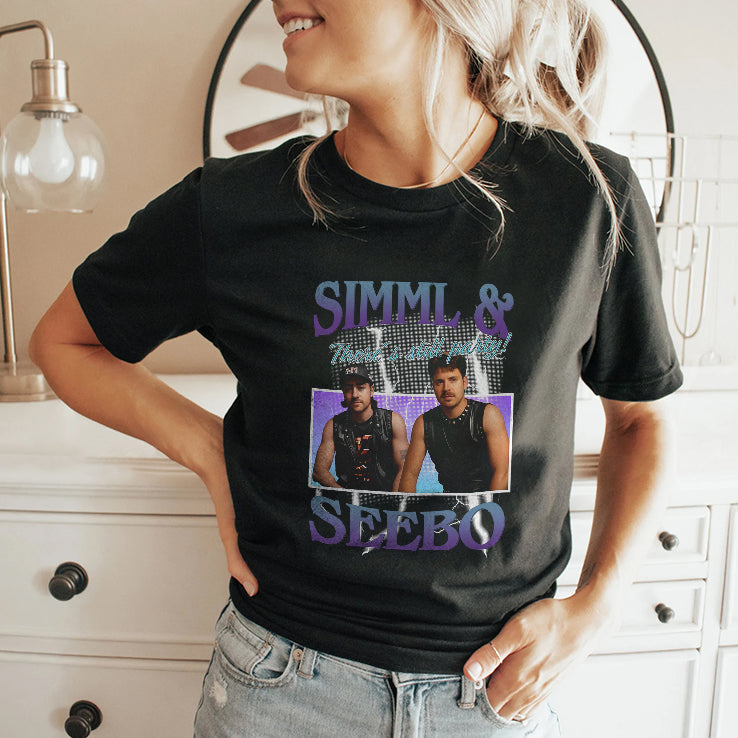 Simml & Seebo There’s Still Party Shirt