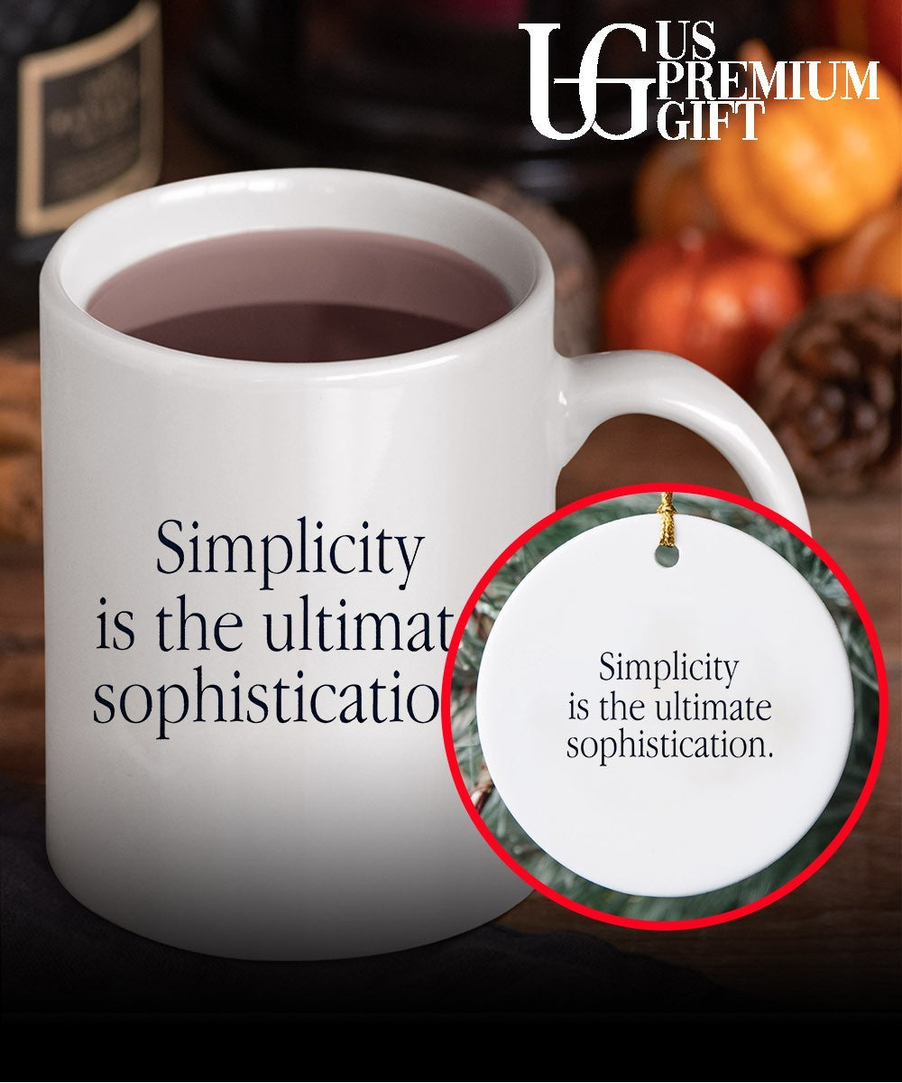 Simplicity is The Ultimate Sophistication shirt