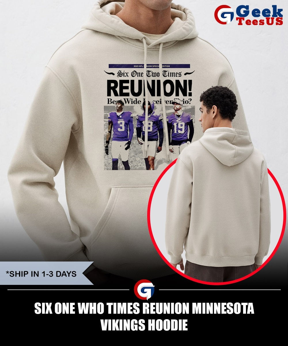 Six One Who Times Reunion Minnesota Vikings shirt