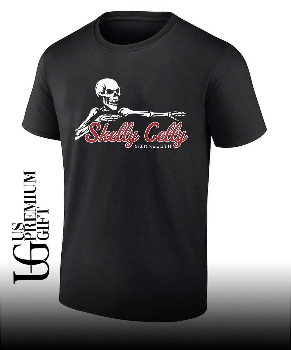 Skeleton Skelly Celly Minnesota shirt