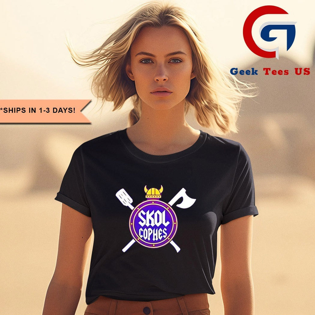 Skol Cophes Minnesota Vikings logo shirt