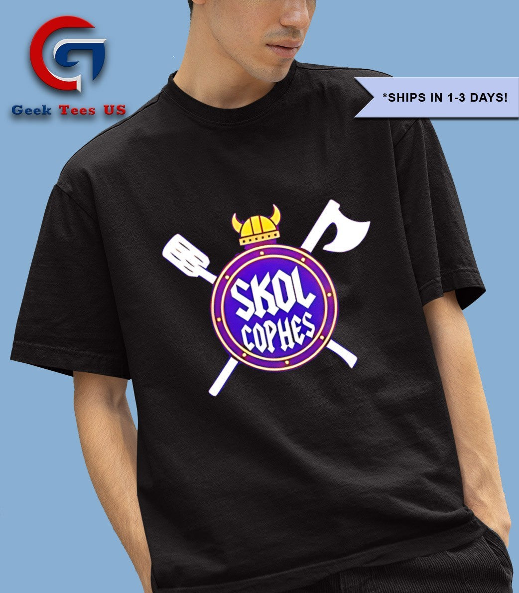 Skol Cophes Minnesota Vikings logo shirt