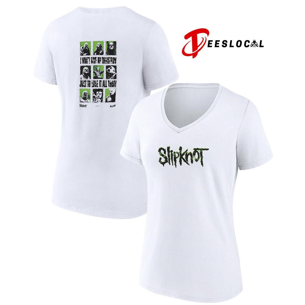 Slipknot I won’t give up tomorrow just to lose it all today graphic shirt