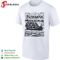 Slovannah Snail Woodcut Print linocut Savannah shirt
