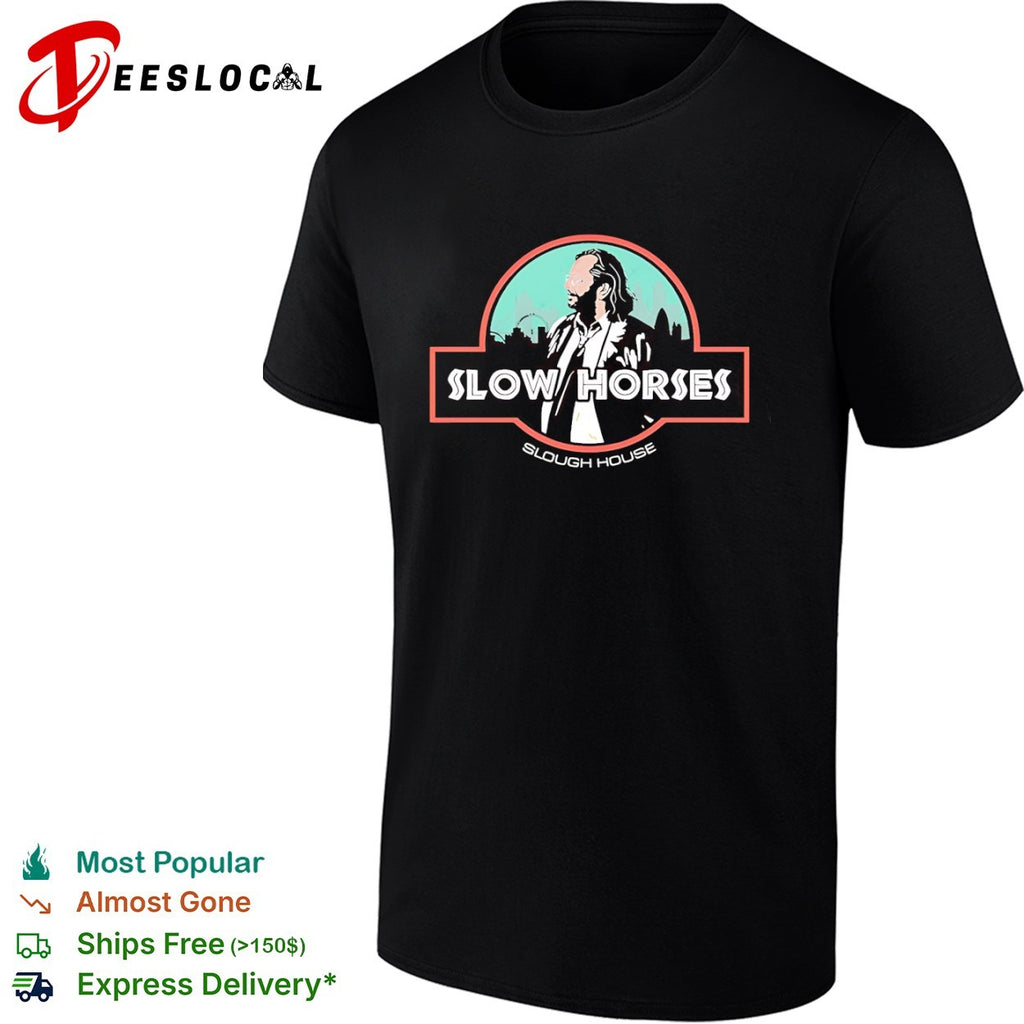 Slow Horses Slough House Logo Jackson Lamb shirt