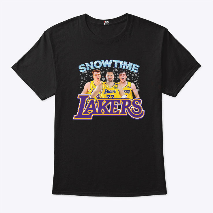 Snowtime Lakers Funny Showtime Lakers Shirt