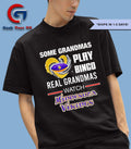 Some grandmas play bingo real grandmas watch Minnesota Vikings 2025 MLB shirt