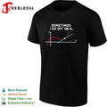 Sometimes I go off on a tangent math graph shirt