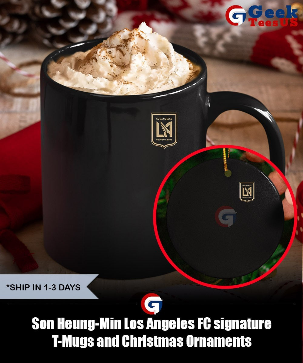 Son Heung-Min Los Angeles FC signature T-shirt
