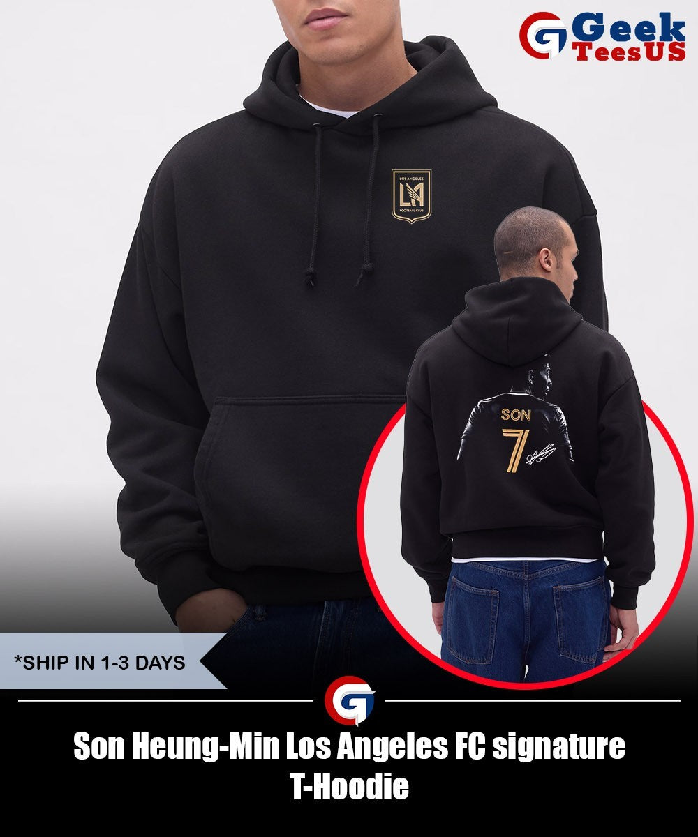 Son Heung-Min Los Angeles FC signature T-shirt