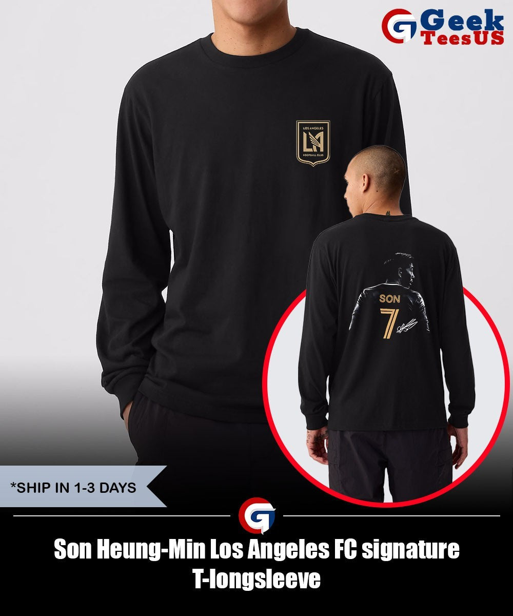 Son Heung-Min Los Angeles FC signature T-shirt
