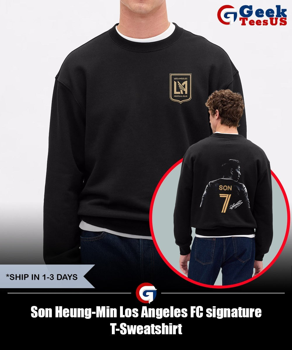 Son Heung-Min Los Angeles FC signature T-shirt