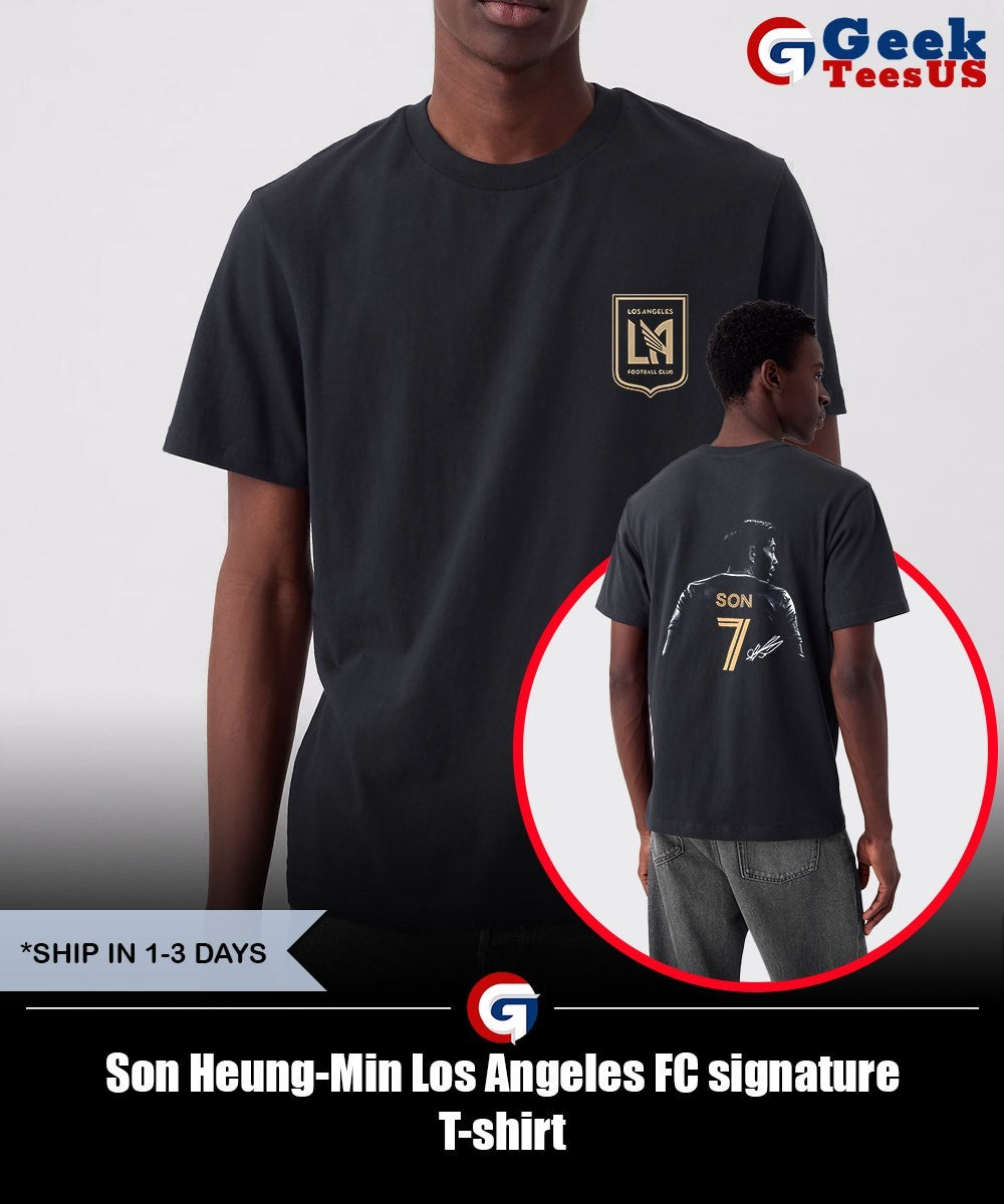 Son Heung-Min Los Angeles FC signature T-shirt