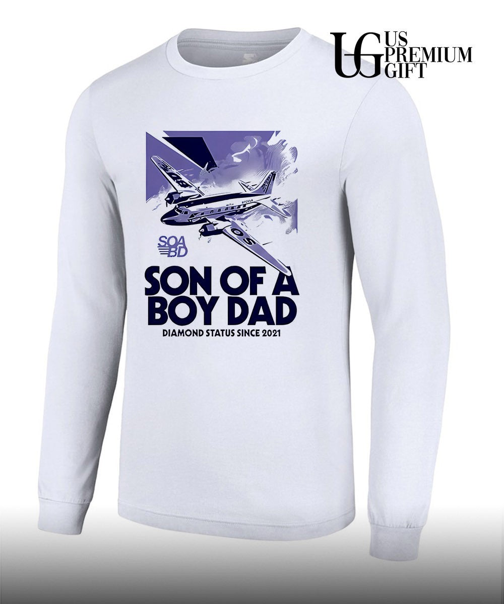 Son Of A Boy Dad Diamond Status since 2021 shirt