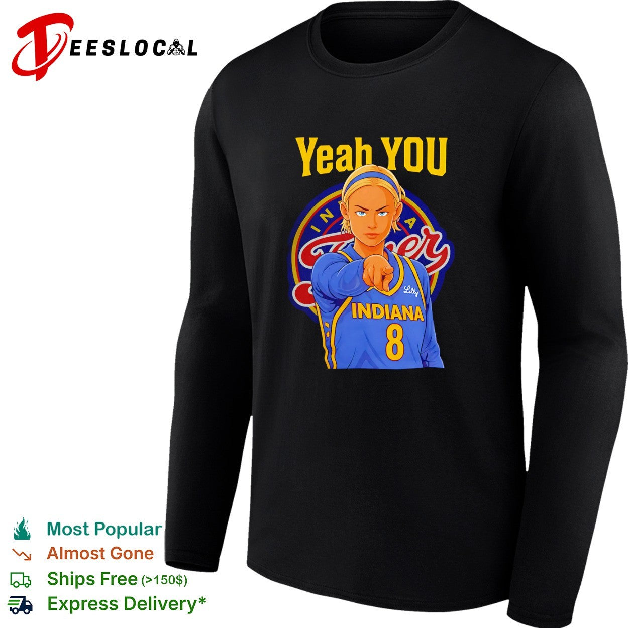 Sophie Cunningham Indiana Fever Yeah you shirt