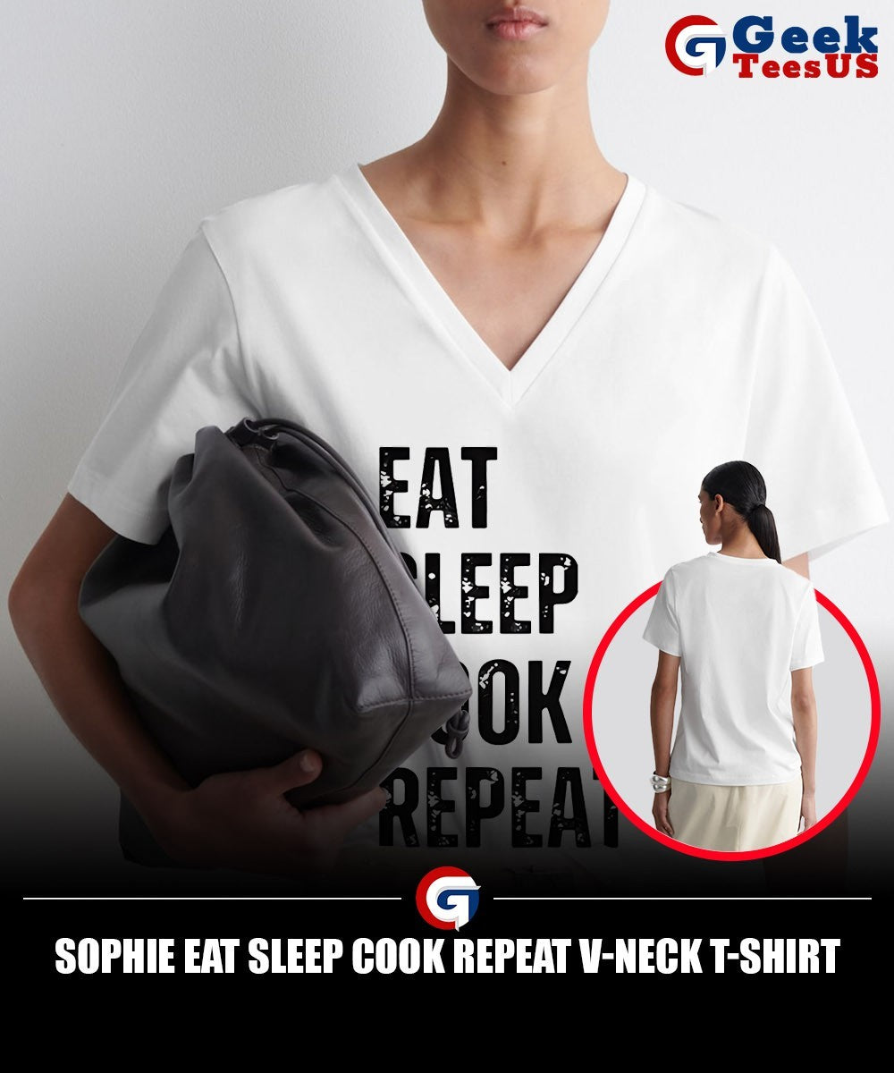 Sophie Eat Sleep Cook Repeat shirt