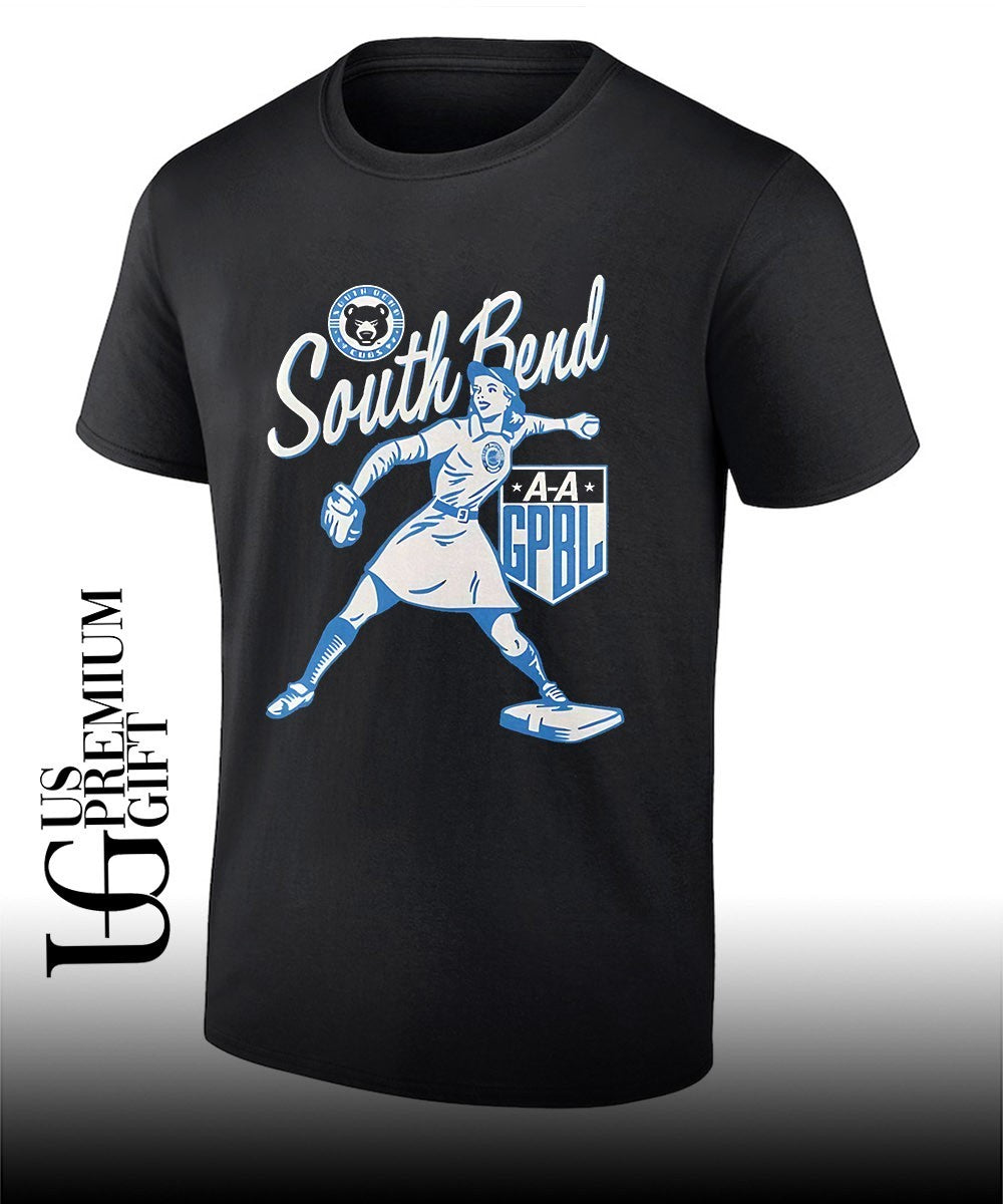 South Bend Cubs All American Girls Professional Baseball League shirt