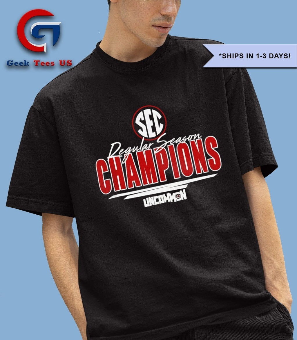 South Carolina Gamecocks 2025 SEC Regular Season Champions shirt