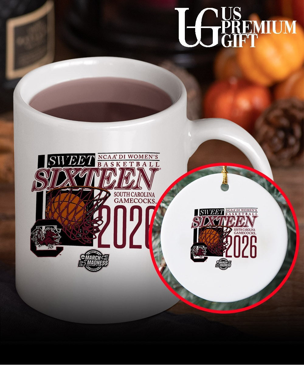South Carolina Gamecocks Sweet Sixteen NCAA 2026 Division 1 Women’s basketball March Madness shirt
