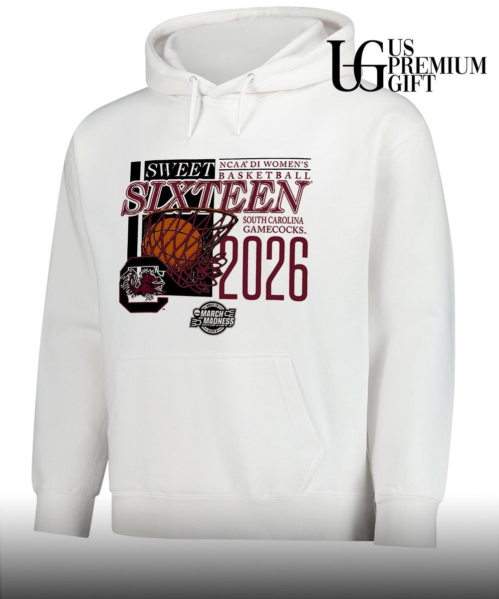 South Carolina Gamecocks Sweet Sixteen NCAA 2026 Division 1 Women’s basketball March Madness shirt