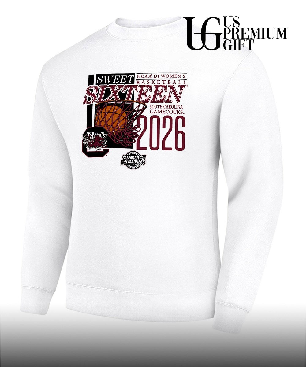 South Carolina Gamecocks Sweet Sixteen NCAA 2026 Division 1 Women’s basketball March Madness shirt