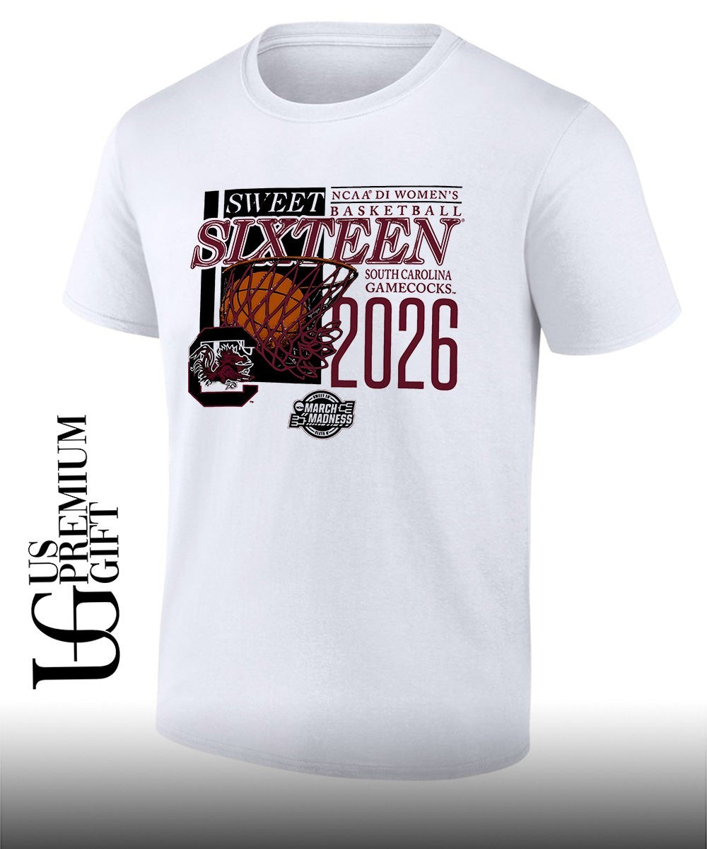 South Carolina Gamecocks Sweet Sixteen NCAA 2026 Division 1 Women’s basketball March Madness shirt